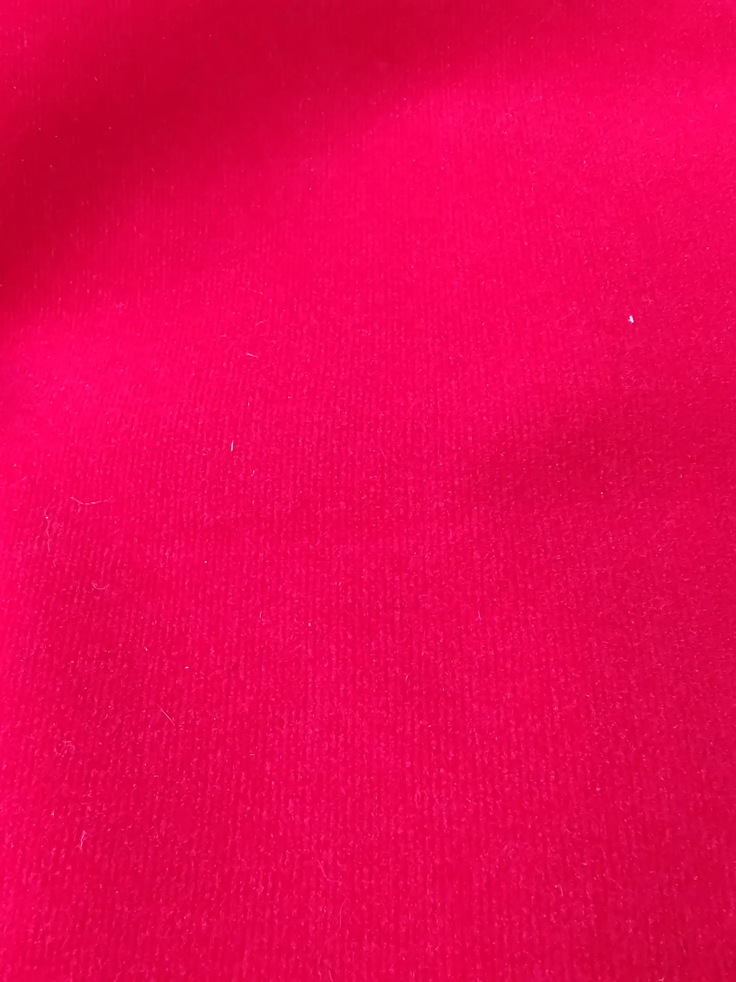 Corte Tela Flocking Roja 2
