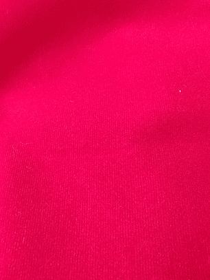 Corte Tela Flocking Roja