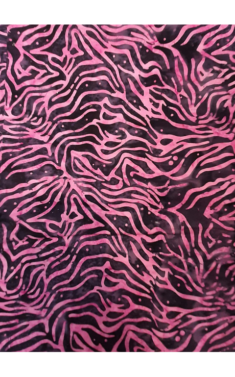 Tela 100% Algodón Batik Cebra