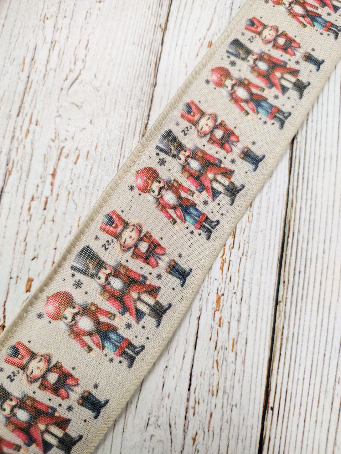 Cinta Navideña Cascanueces  2