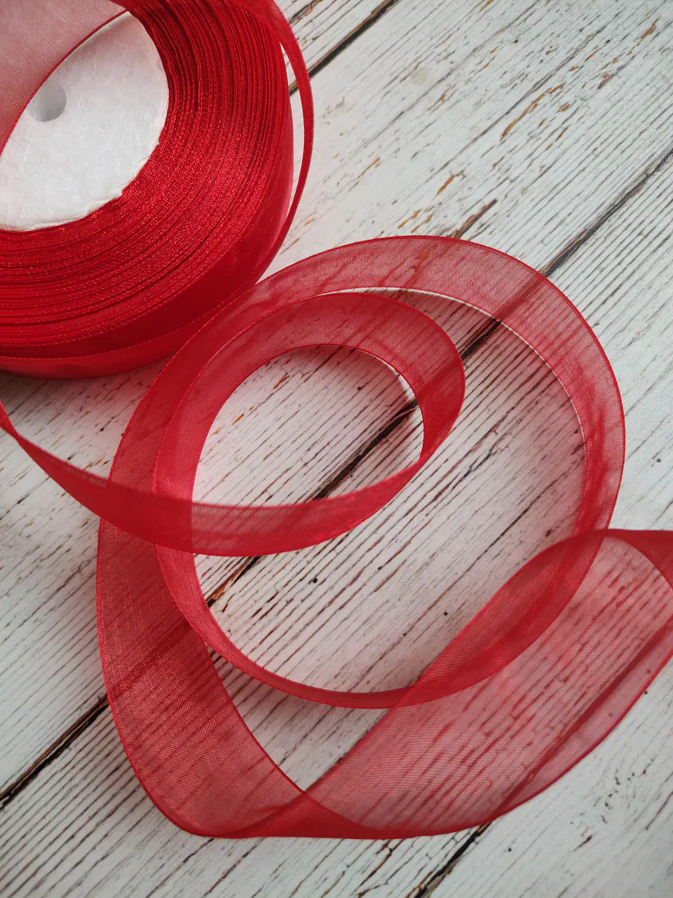 Rollo Cinta Organza 25mm 50mts 1
