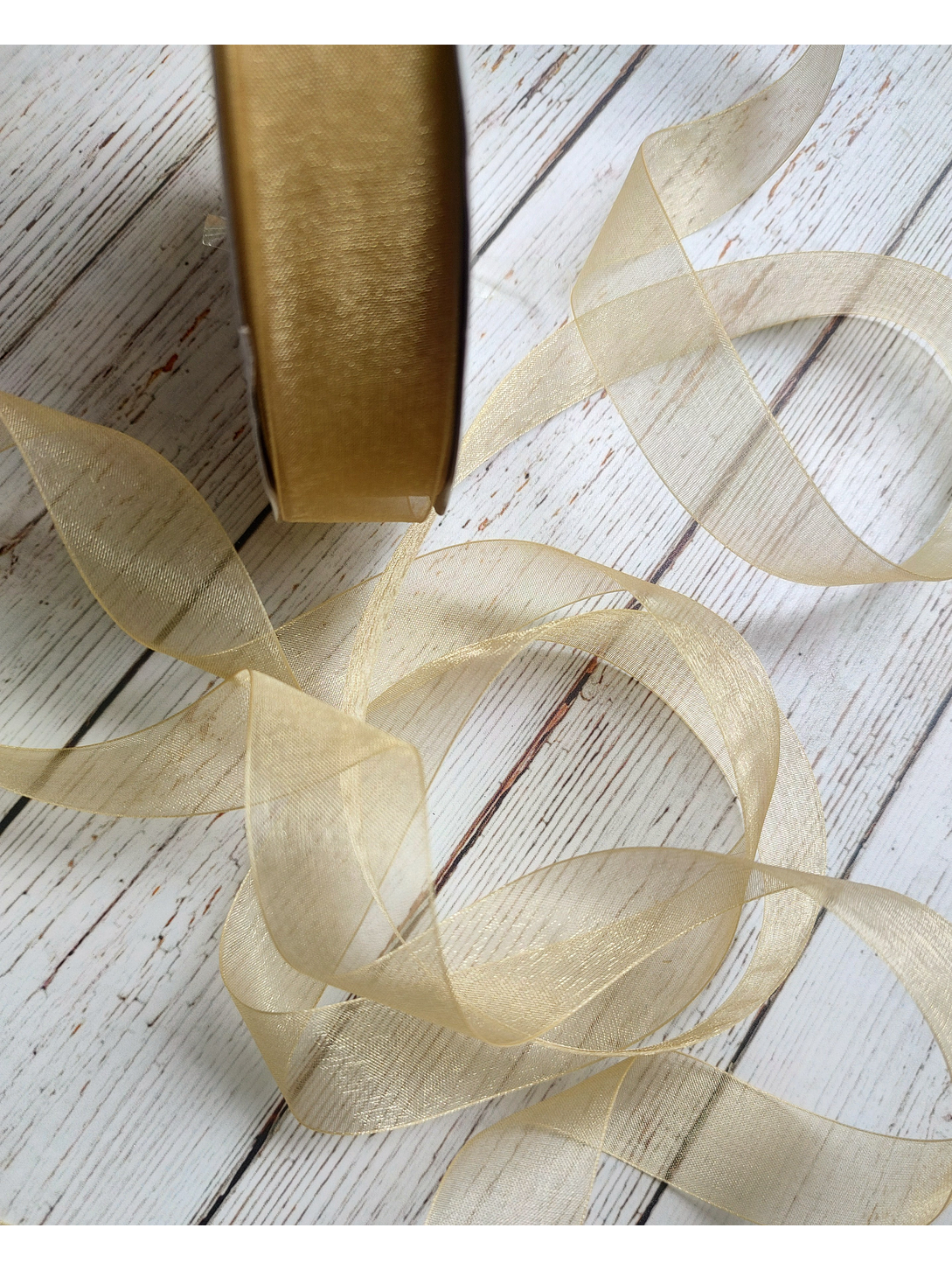 Rollo Cinta Organza 25mm 100mts 1