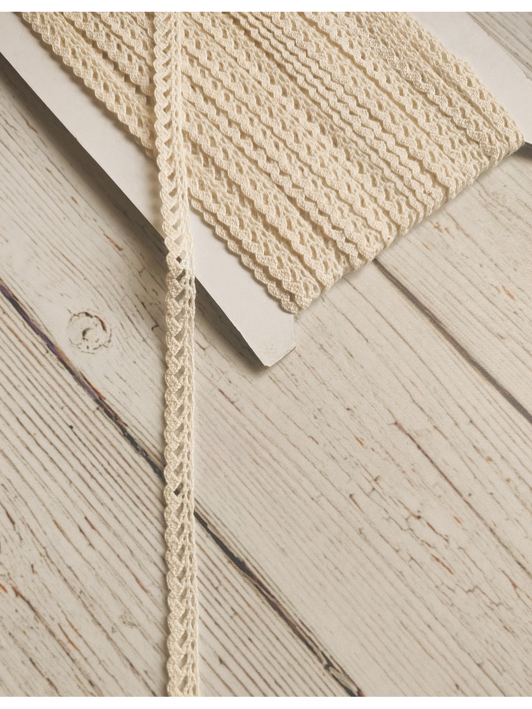 Macramé algodón Crudo 9mm 1