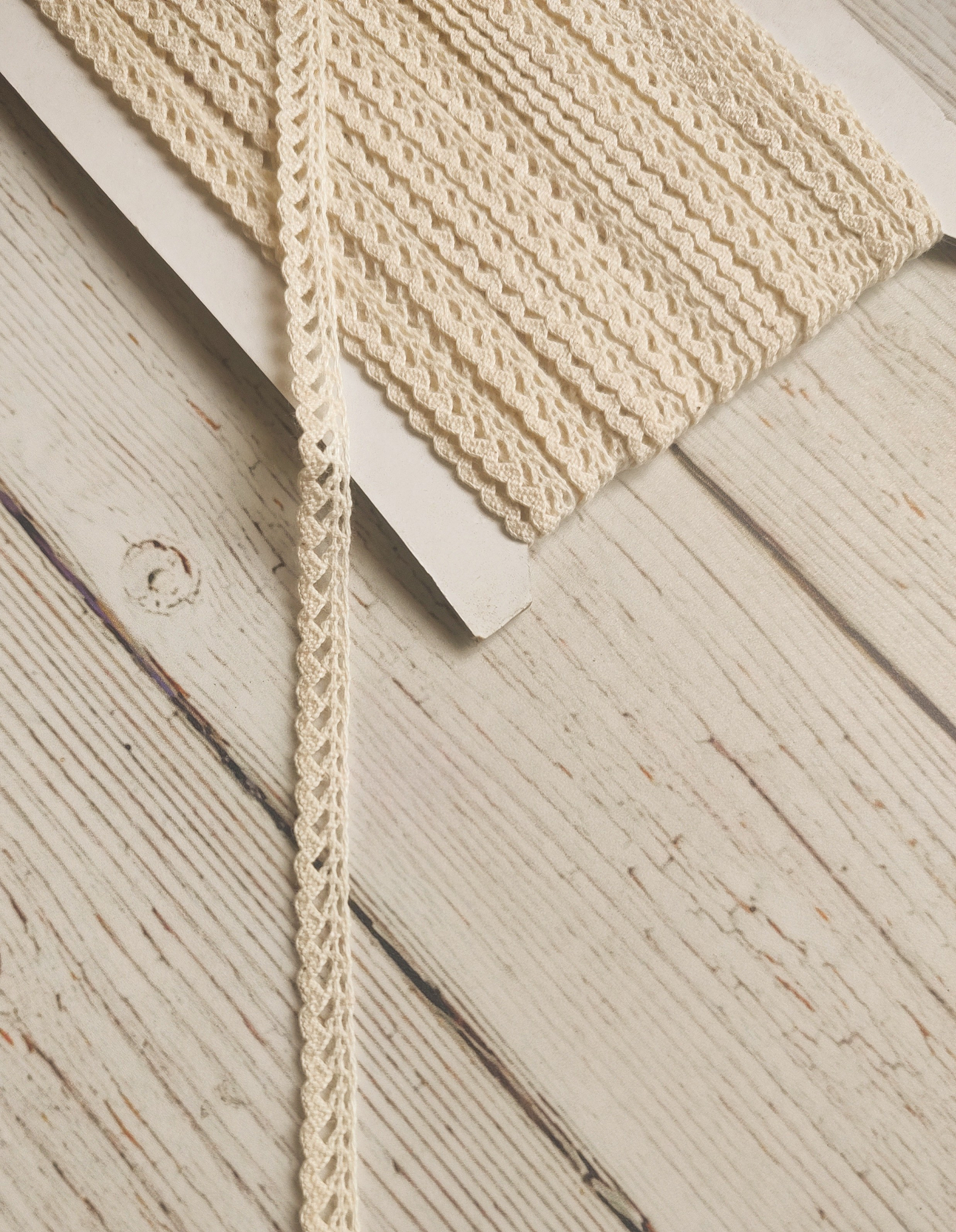 Macramé algodón Crudo 9mm 1