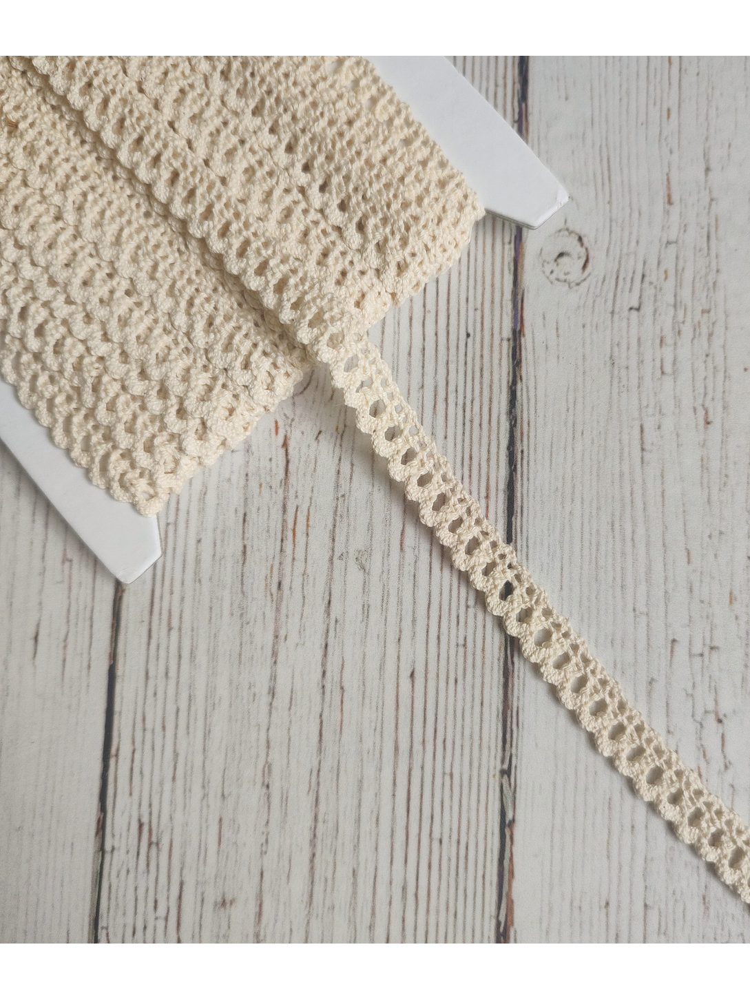 Macramé algodón Crudo 11mm 1