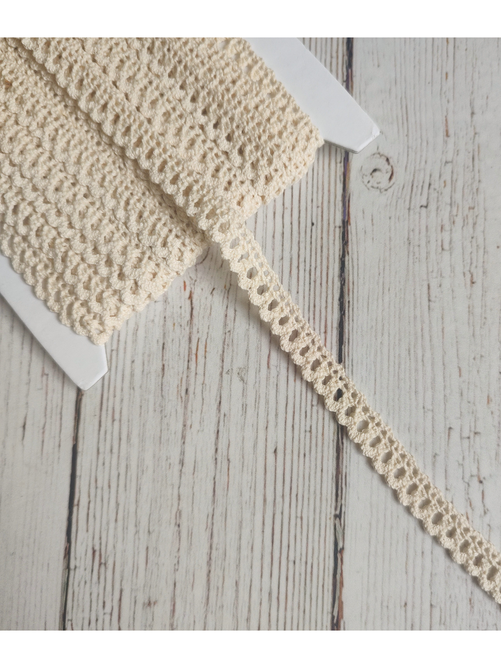 Macramé algodón Crudo 11mm 1