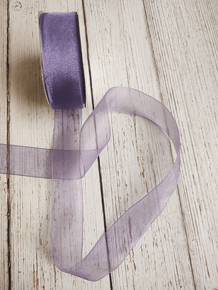 Rollo Cinta Organza 25mm 20mts