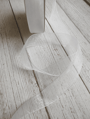 Rollo Cinta Organza 25mm 100mts