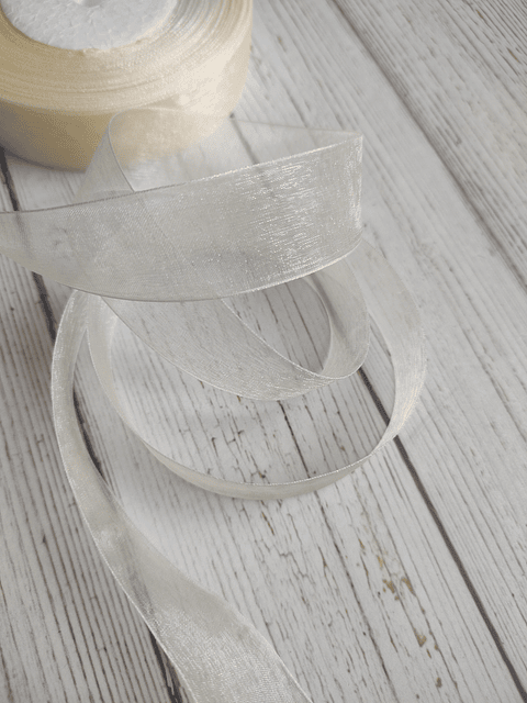 Rollo Cinta Organza 25mm 50mts