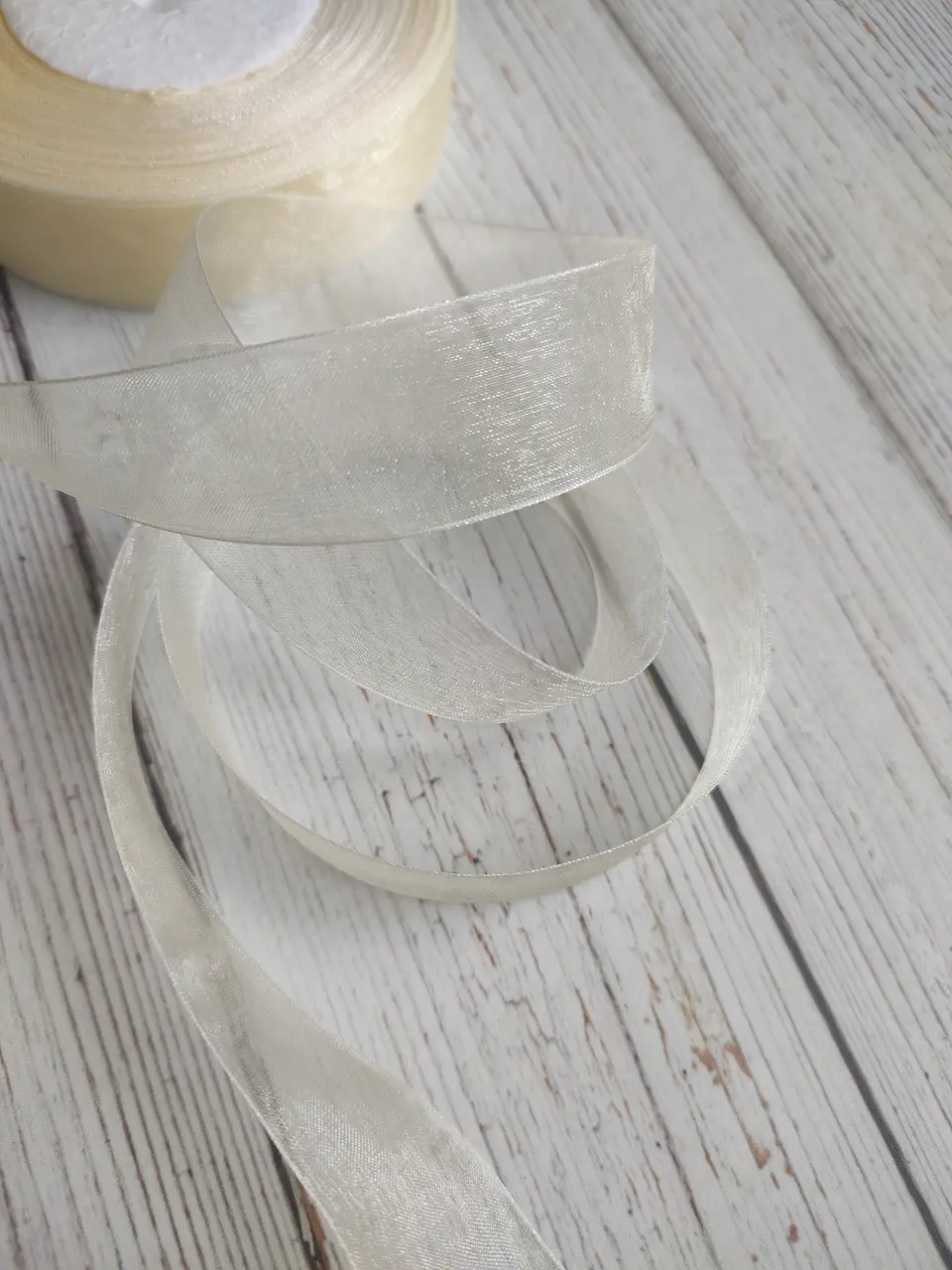 Rollo Cinta Organza 25mm 50mts 2