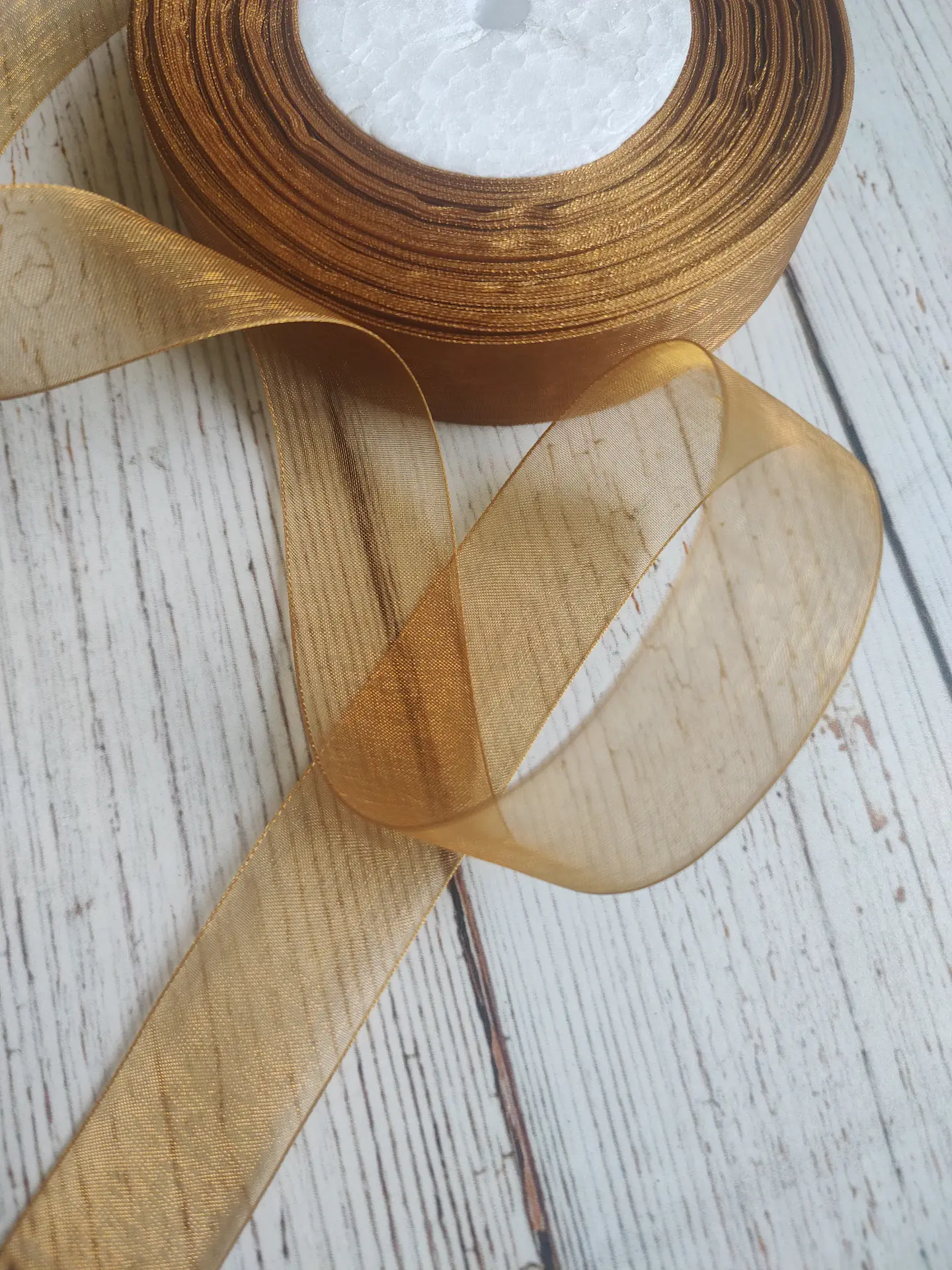 Rollo Cinta Organza 25mm 50mts 3