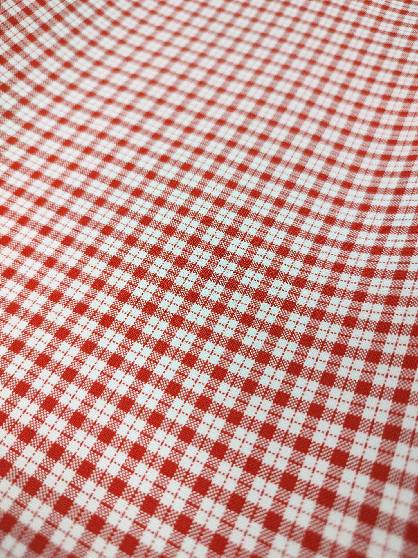 Tela Cuadrillé Roja 1