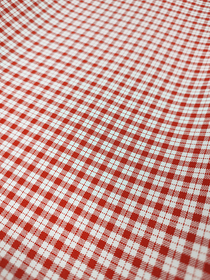 Tela Cuadrillé Roja