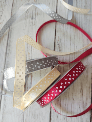 Rollo Cinta lunares 10mm