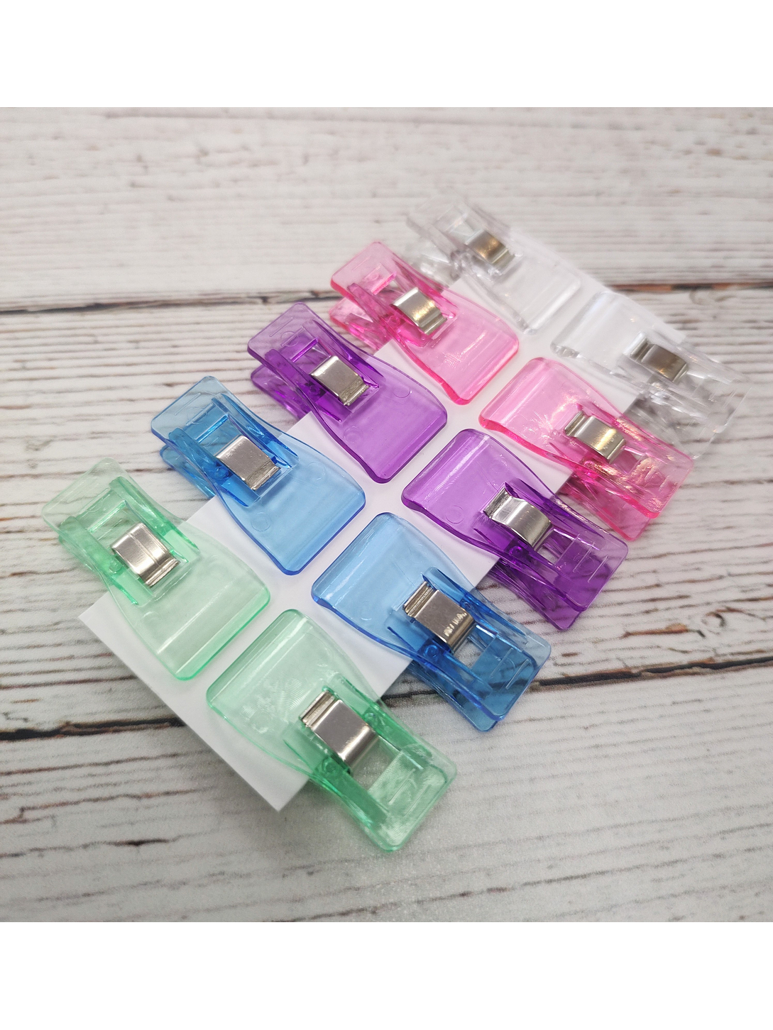 Set 10 Pinzas para costura 33mm 1