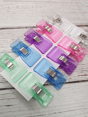 Set 10 Pinzas para costura 33mm