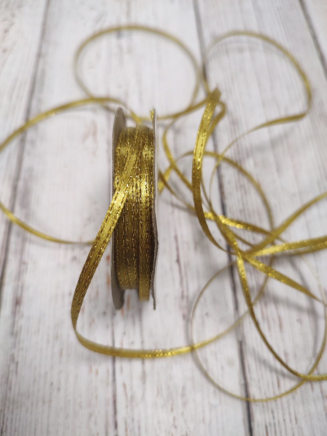 Rollo Cinta satín lúrex 3mm 19