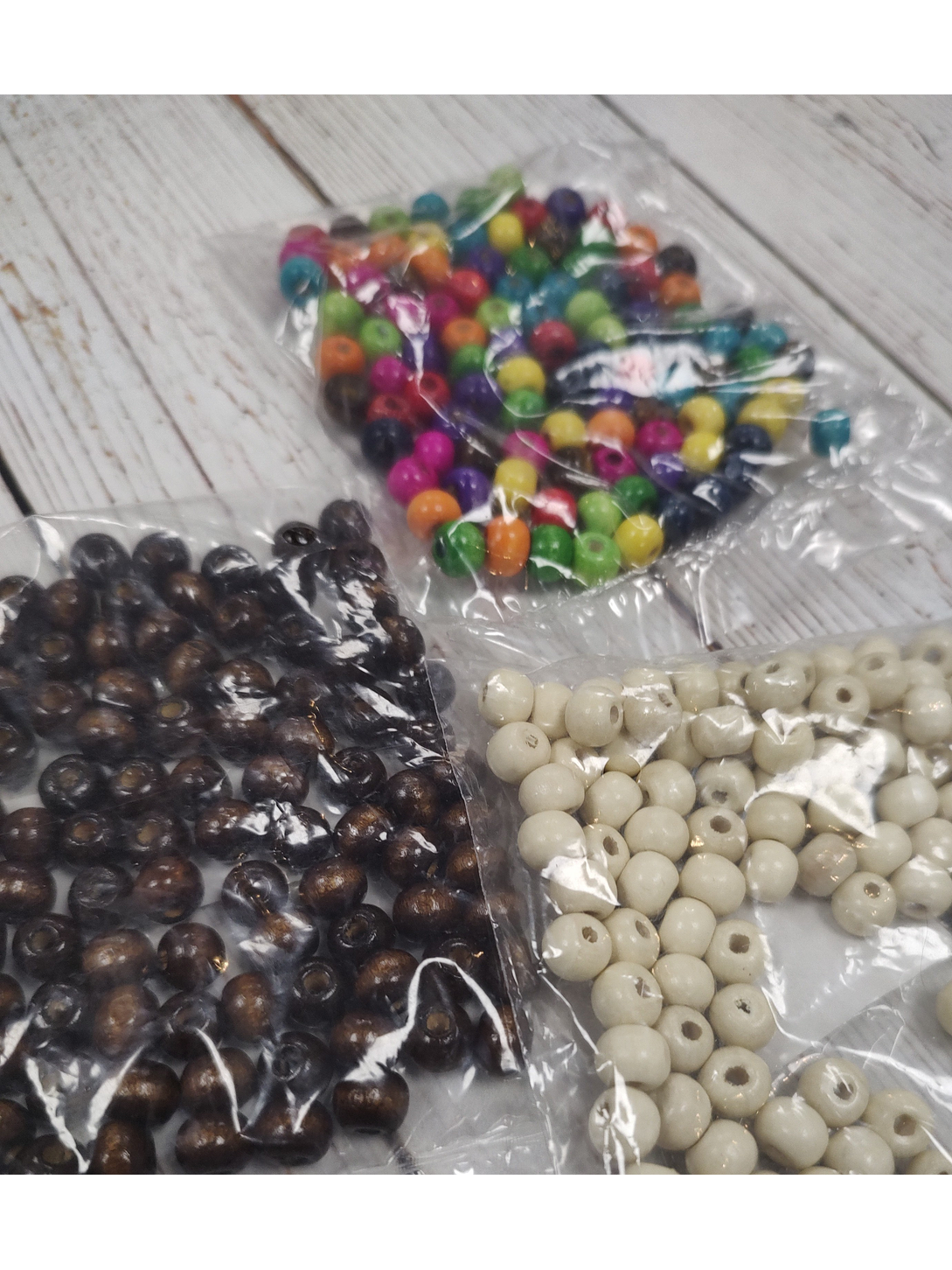 Cuentas de Madera 8mm (100u) 1