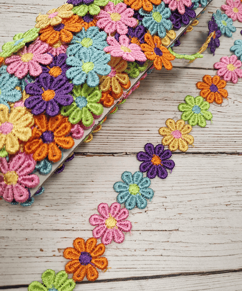 Pasamanería Flores 3mts