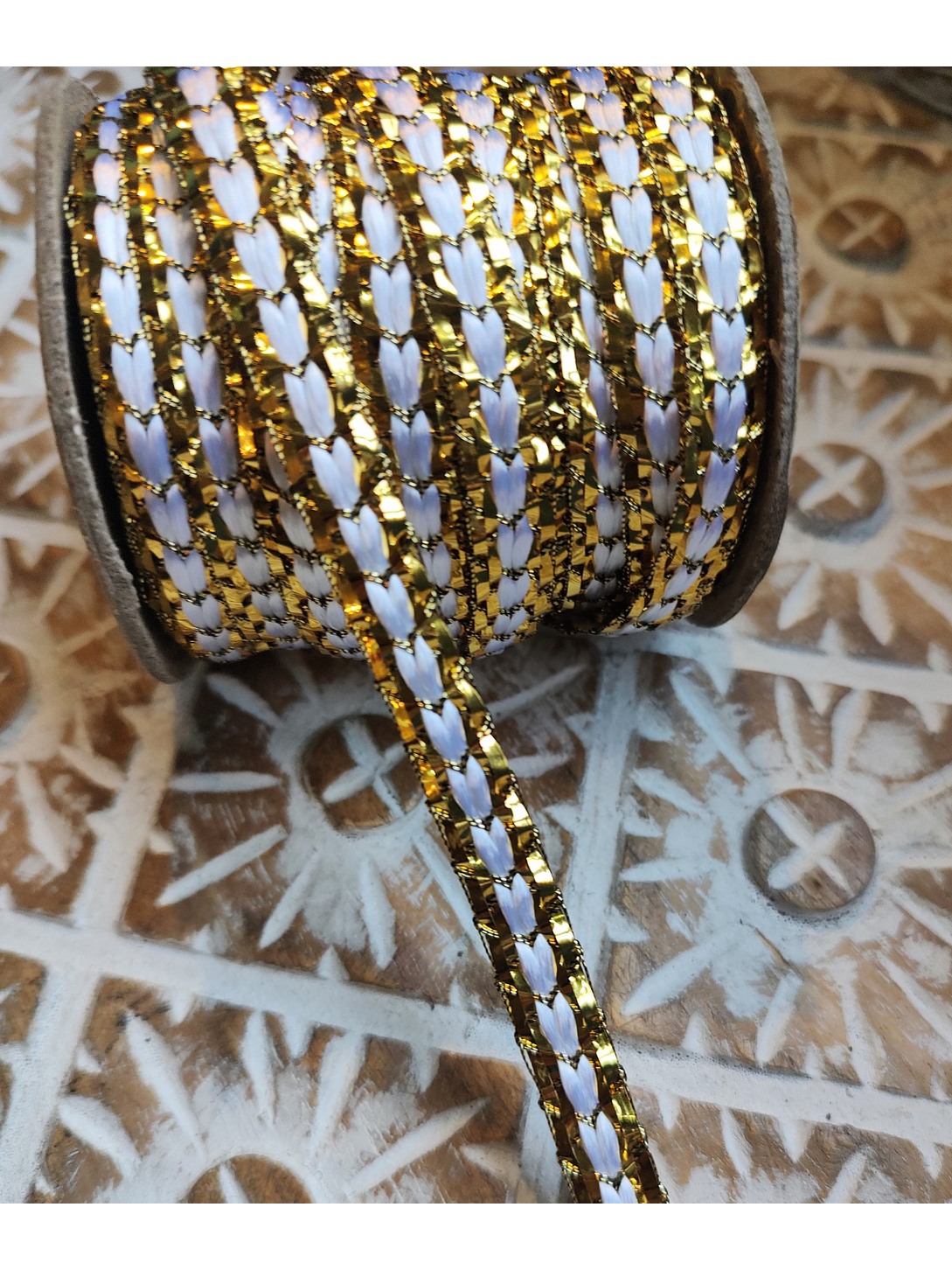 Pasamanería Metalizada 3mts 2