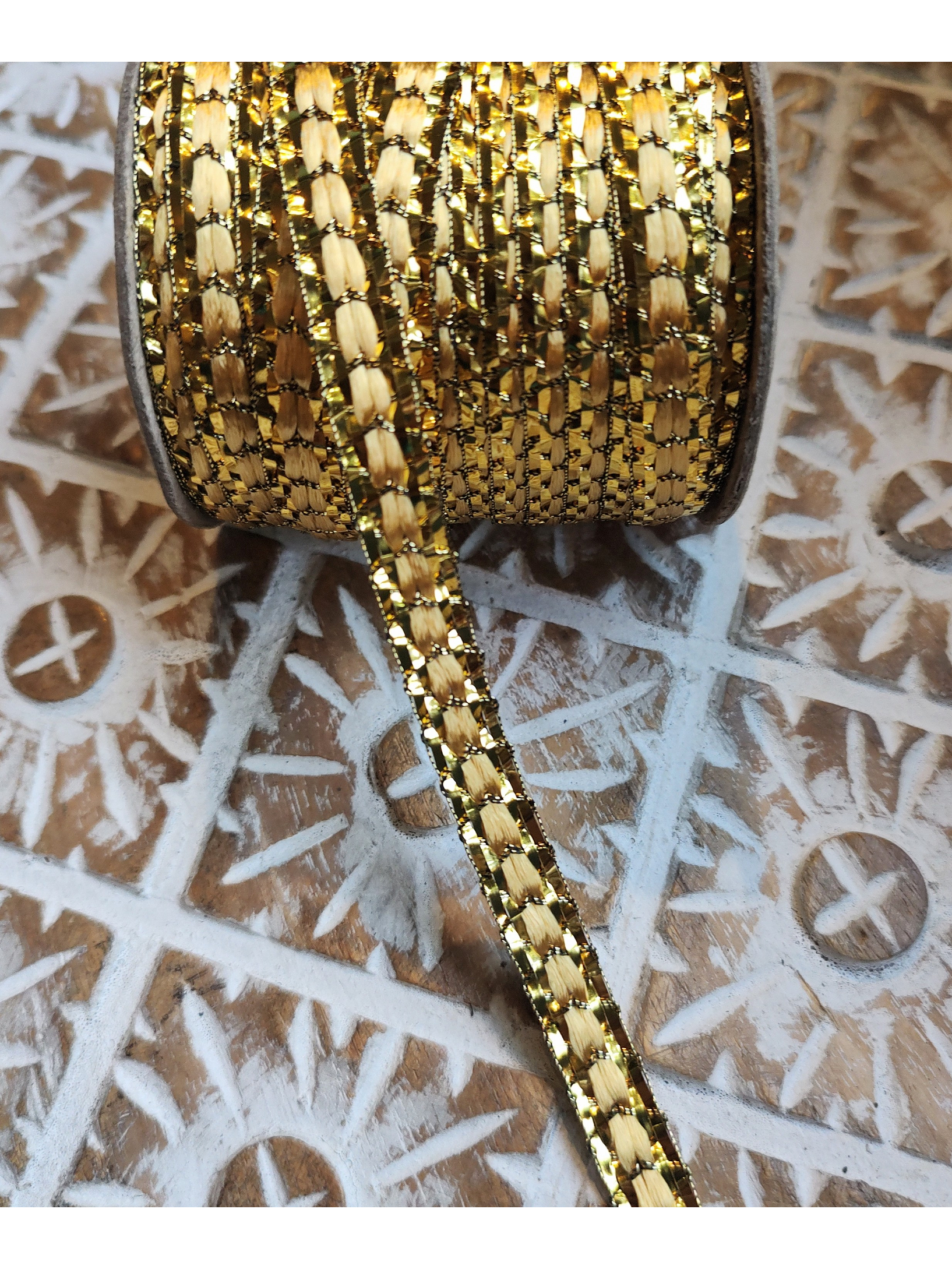 Pasamanería Metalizada 3mts 3