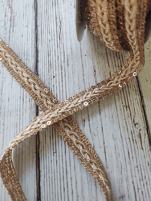 Cinta india Trenzada por metro