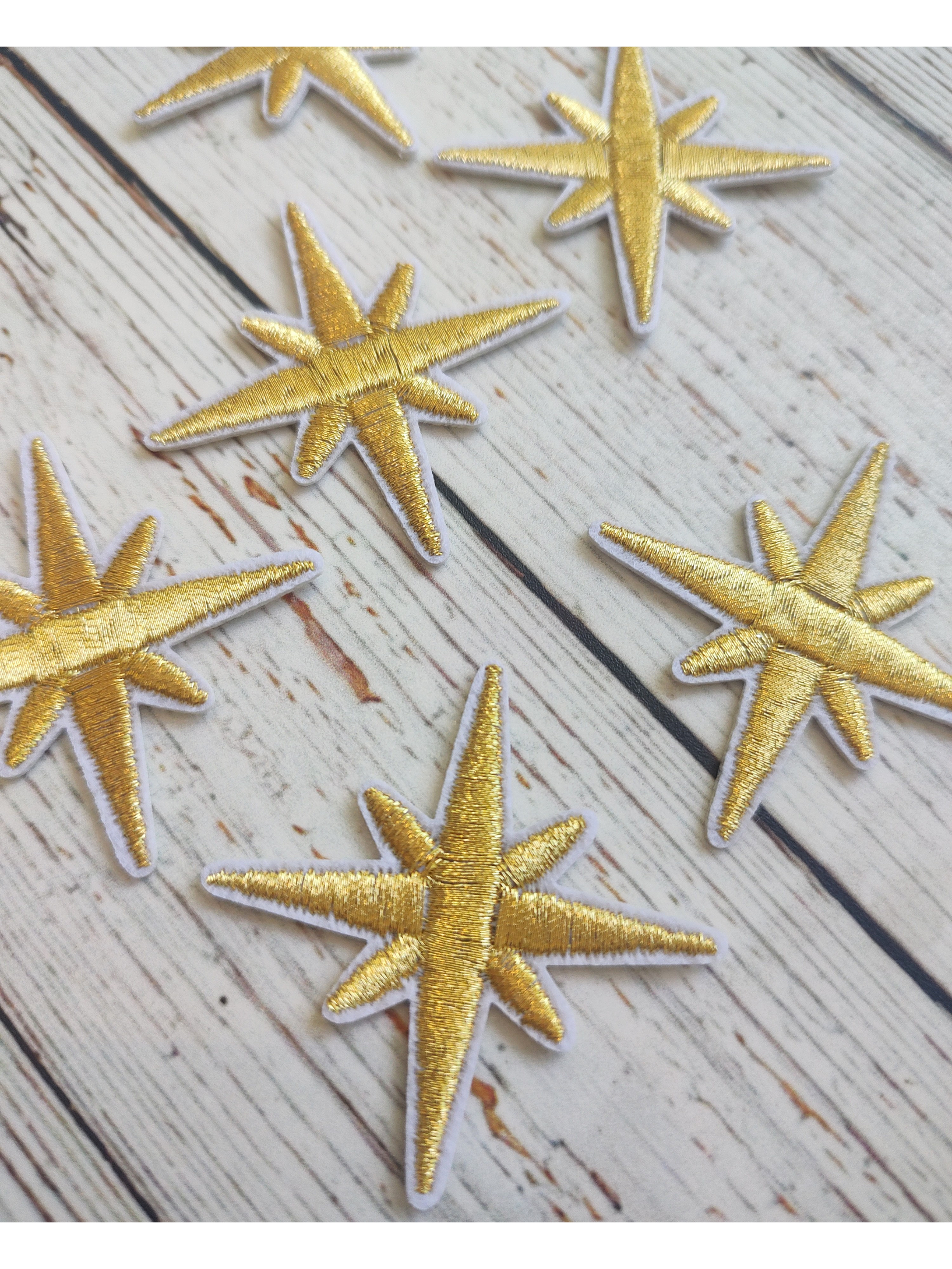 Parche Dorado Estrella 1