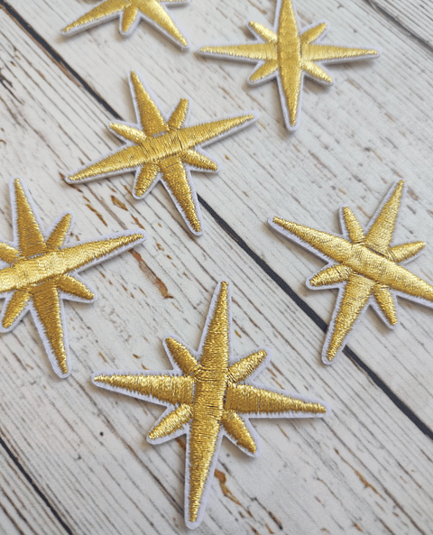 Parche Dorado Estrella