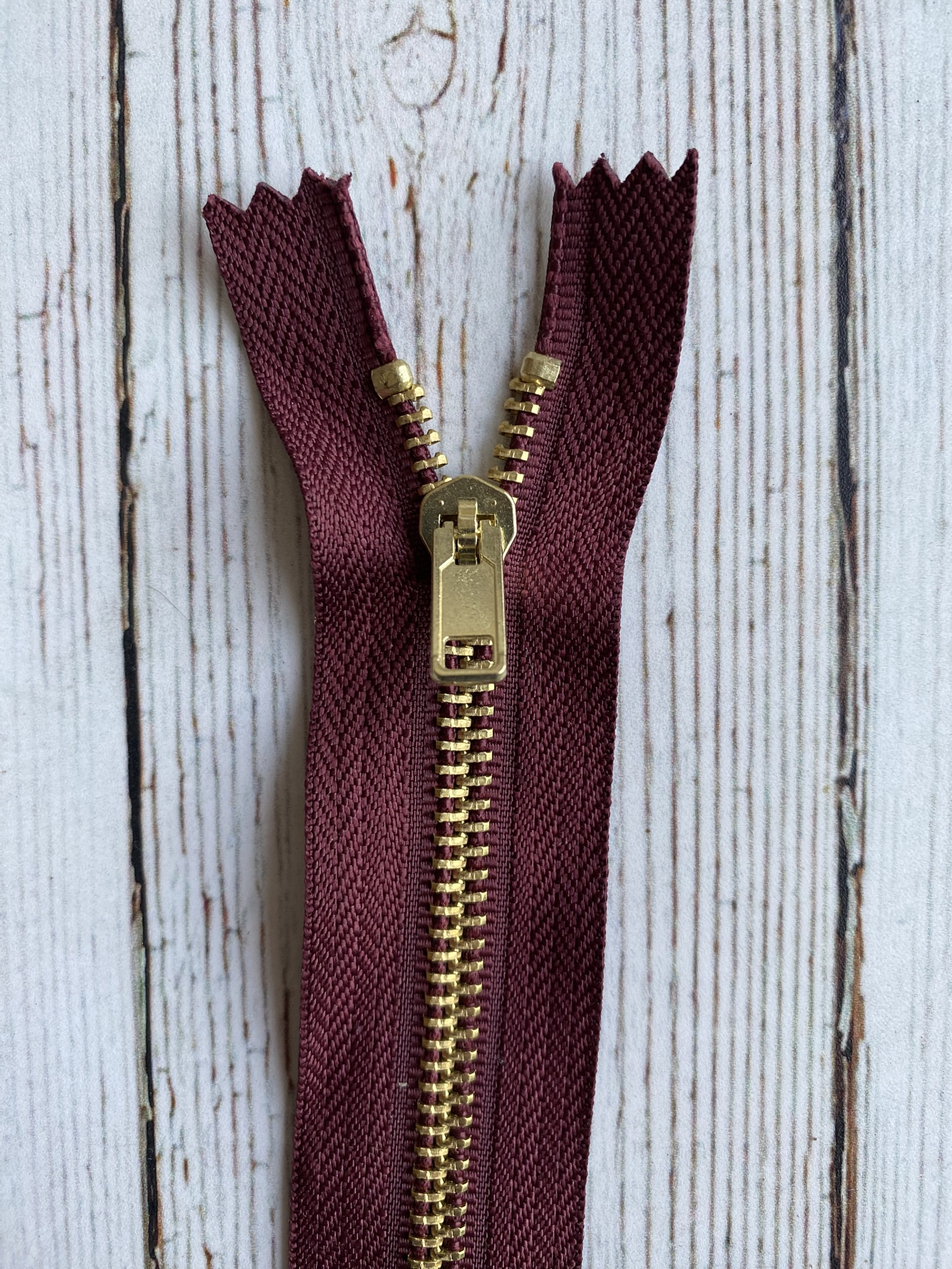 Cierre bronce 20cm #5 3