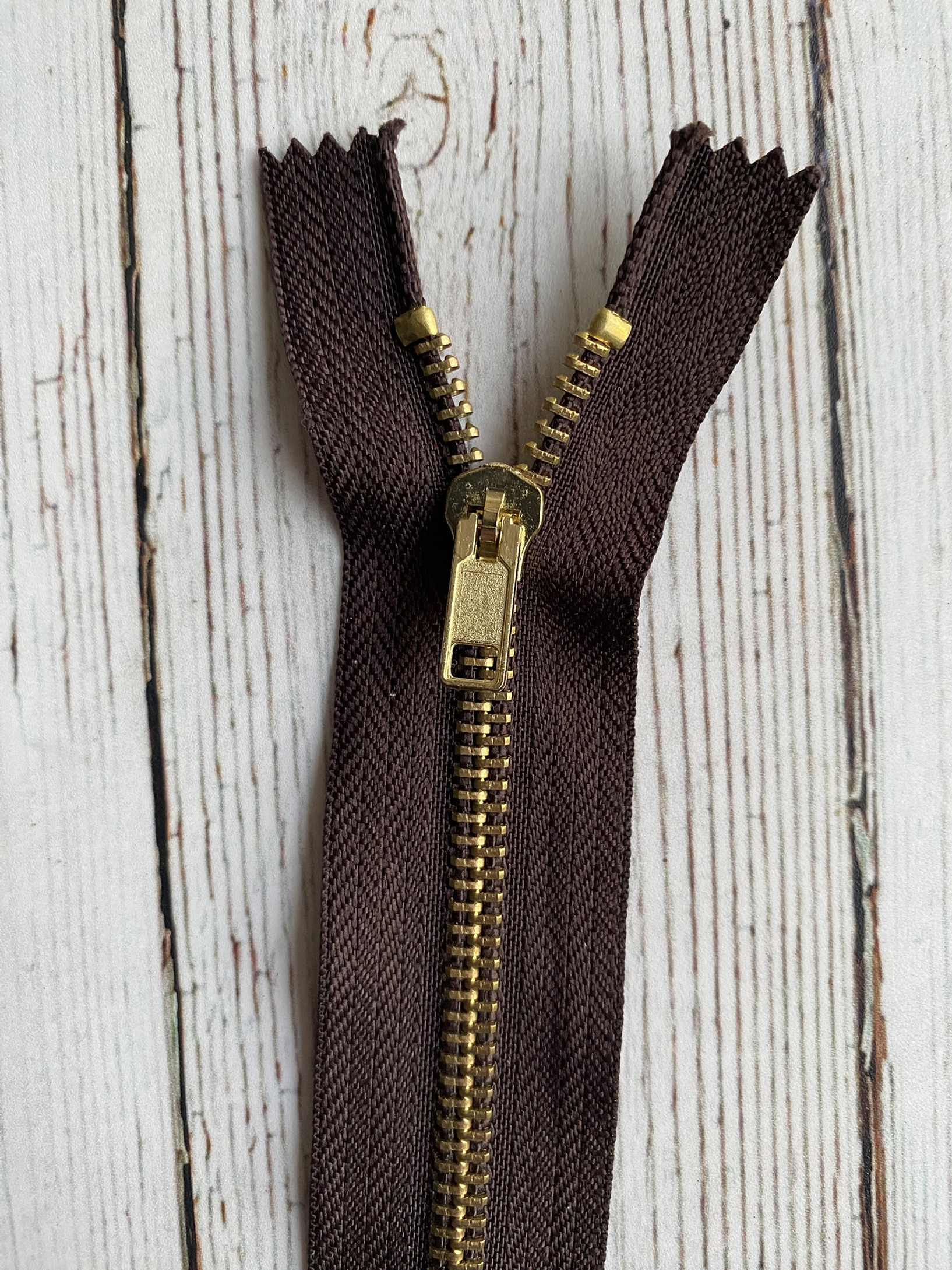 Cierre bronce 20cm #5 2