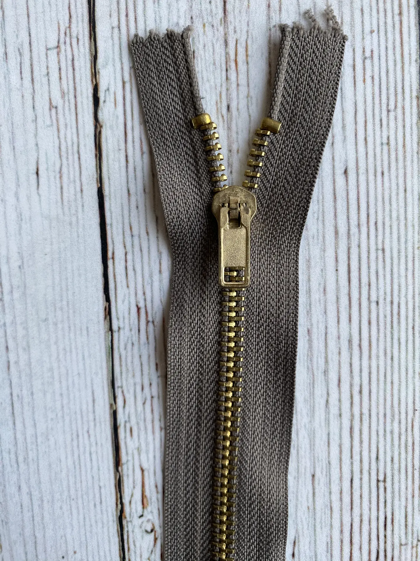 Cierre bronce 20cm #5 7