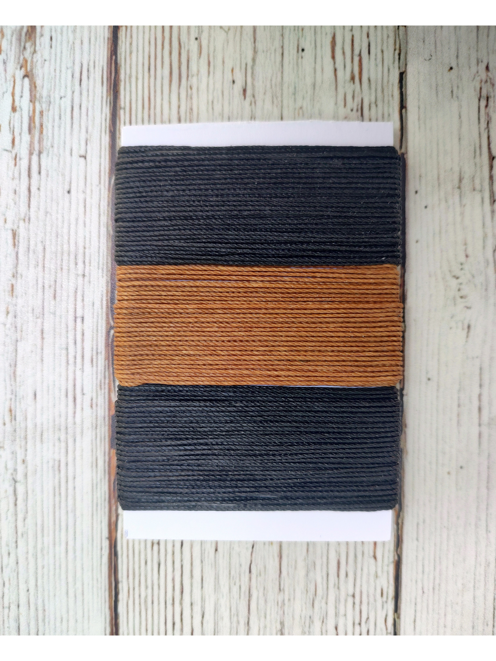 Set 3 colores hilo encerado  12