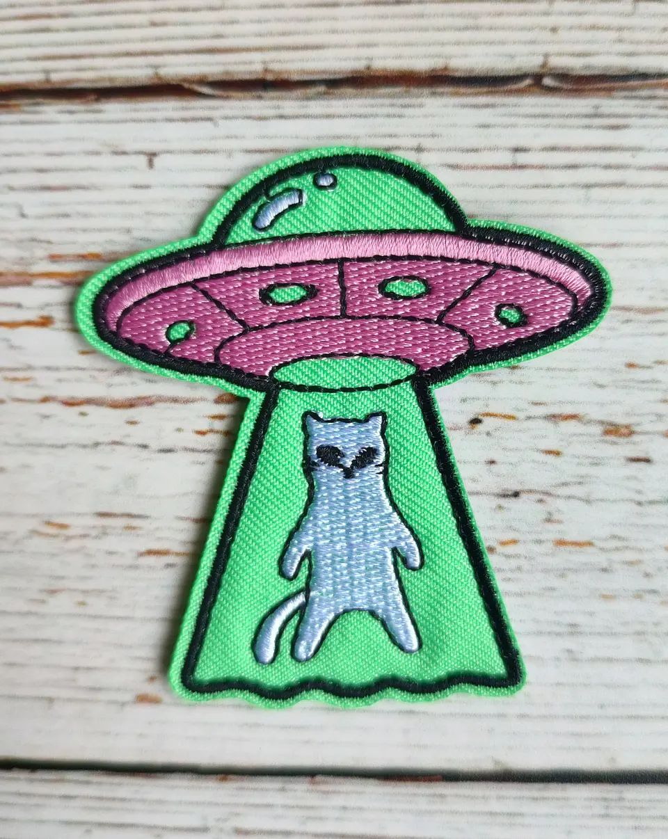Parche Gato alienígena 1