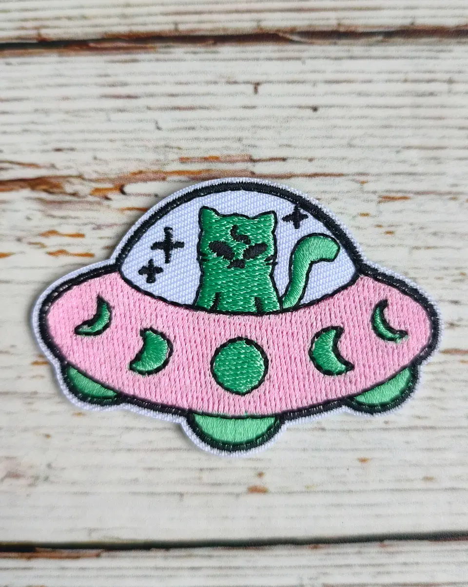 Parche Gato alienígena 2