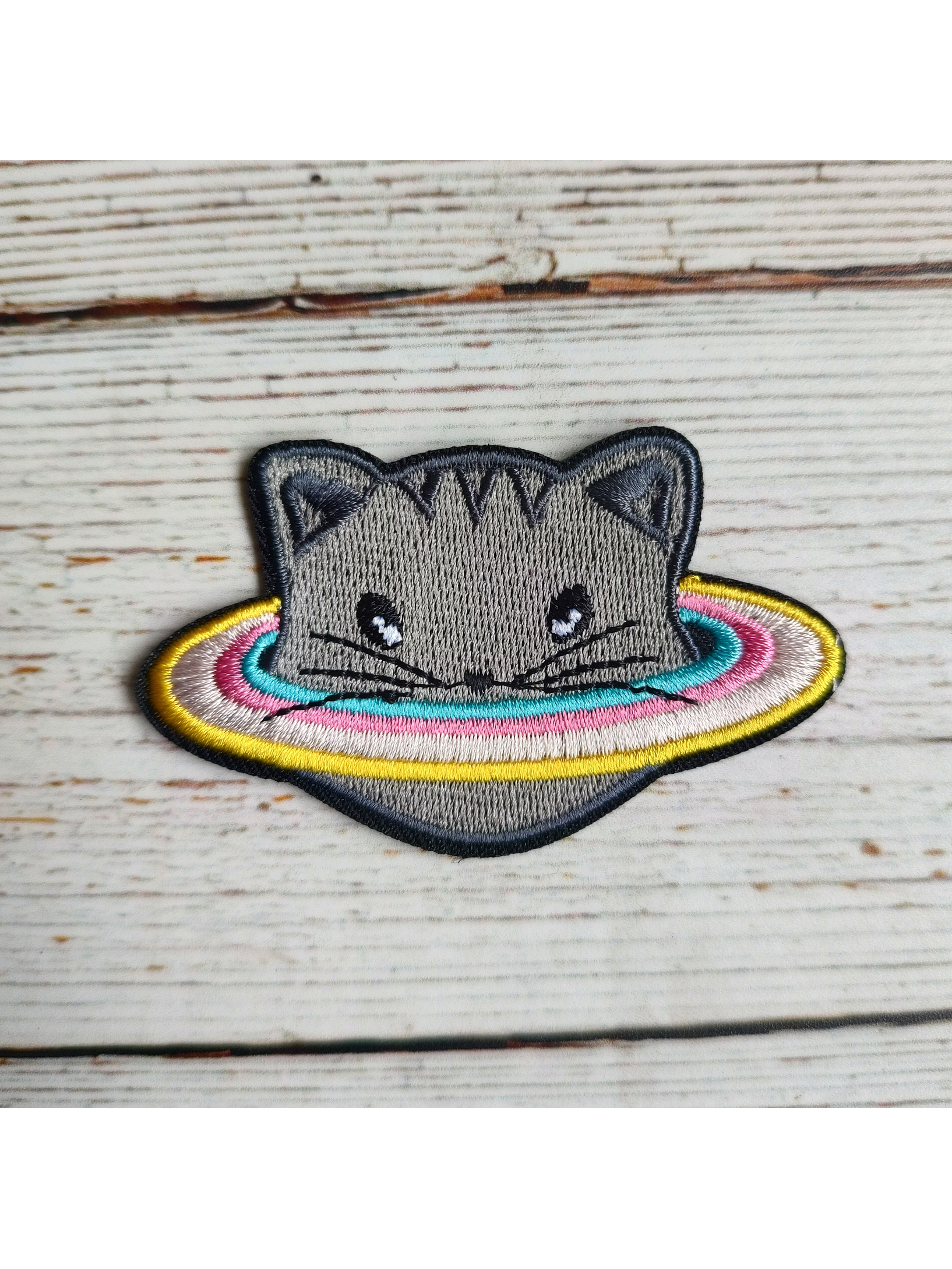 Parche Gato Saturno 1