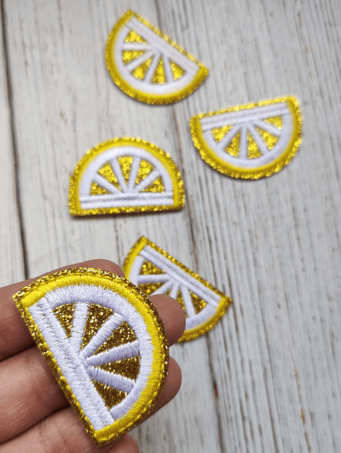 Parche Limón brillos