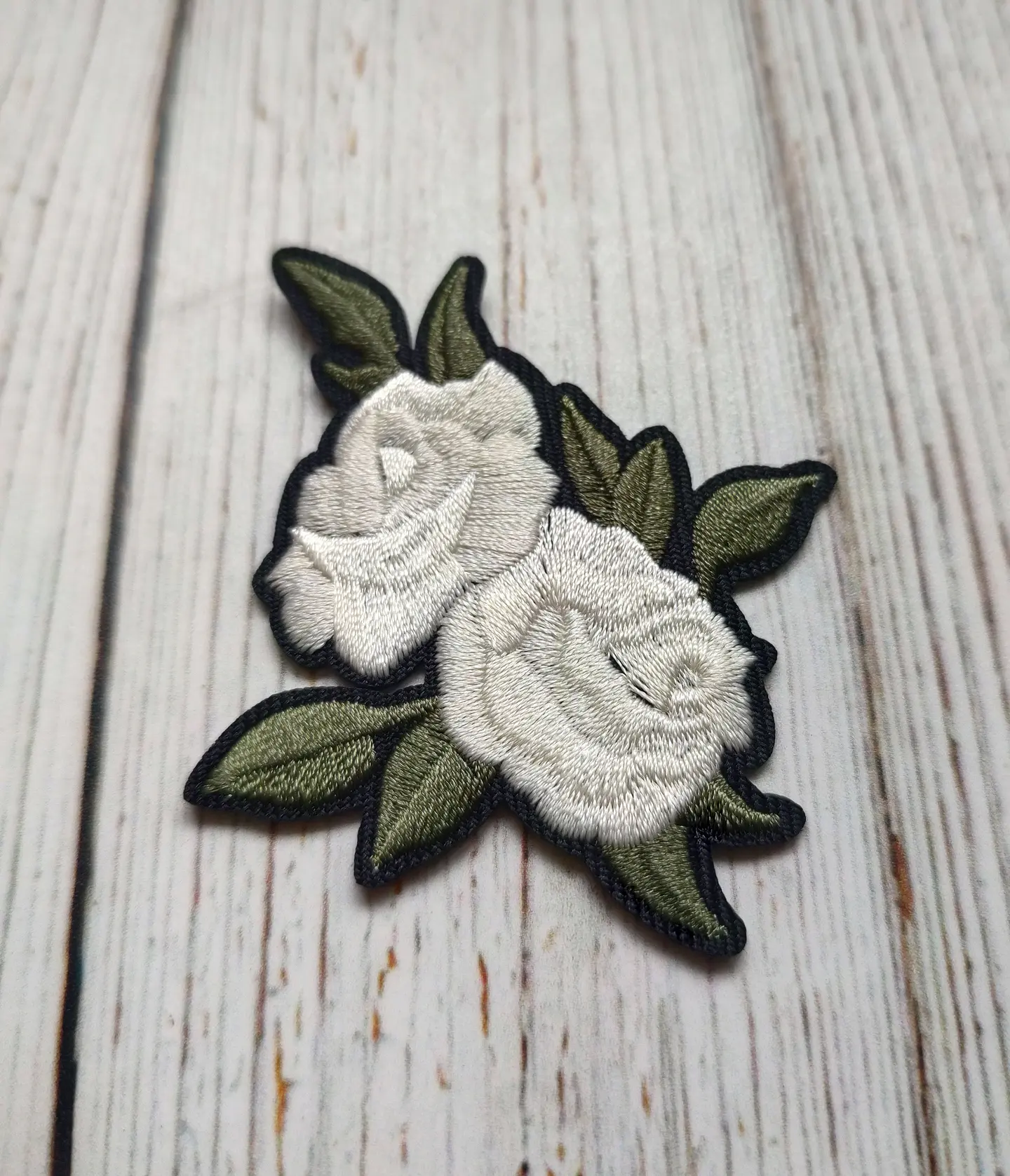 Parche Rosa Blanca 1