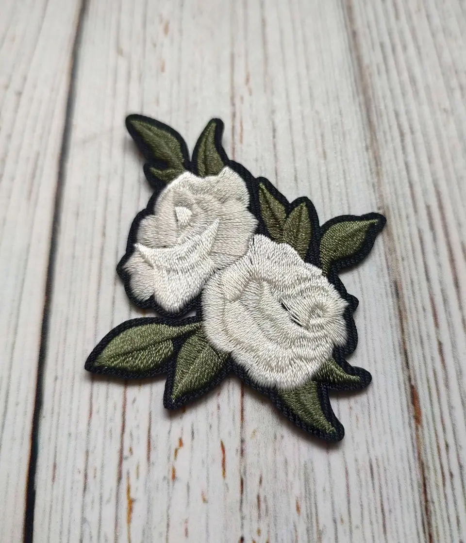 Parche Rosa Blanca 1