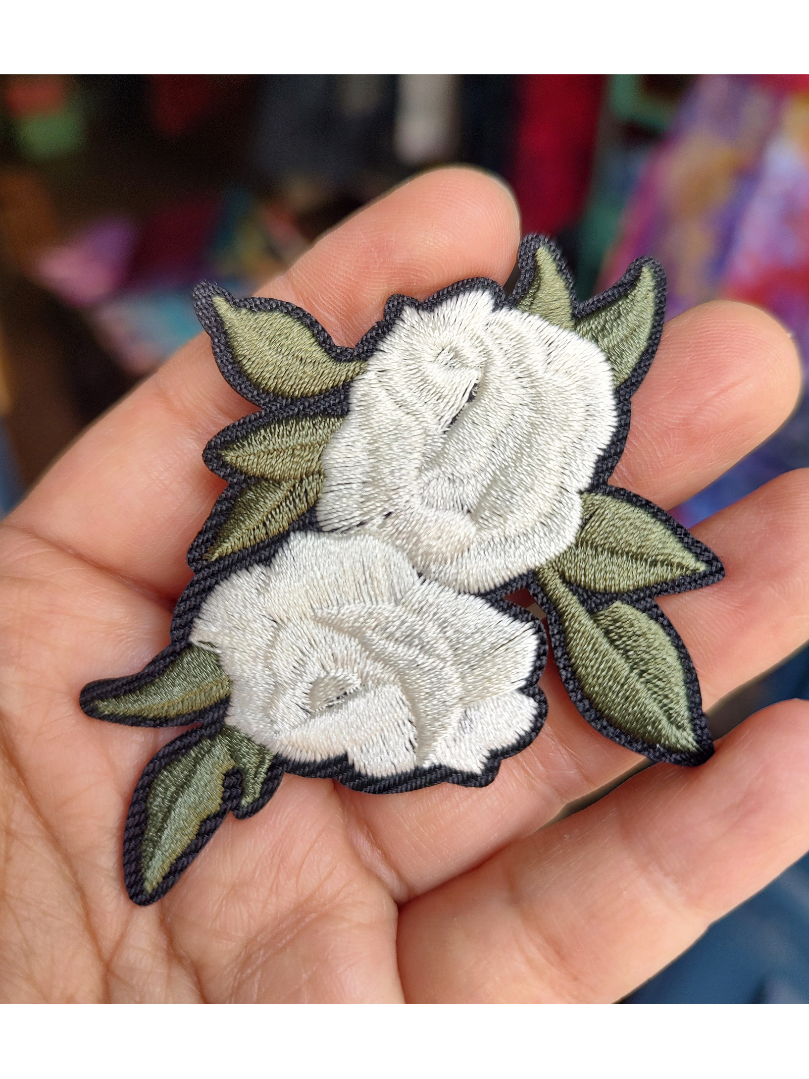 Parche Rosa Blanca 2