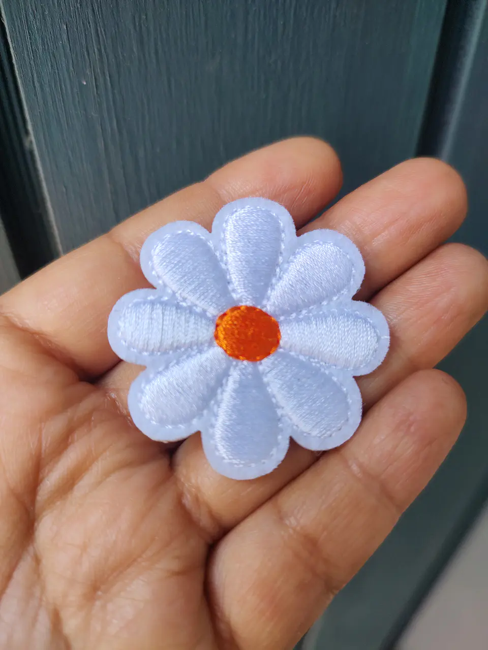 Parche Margarita blanca 1