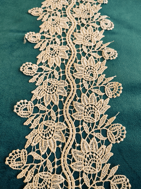 Encaje Macramé Magnolia Beige