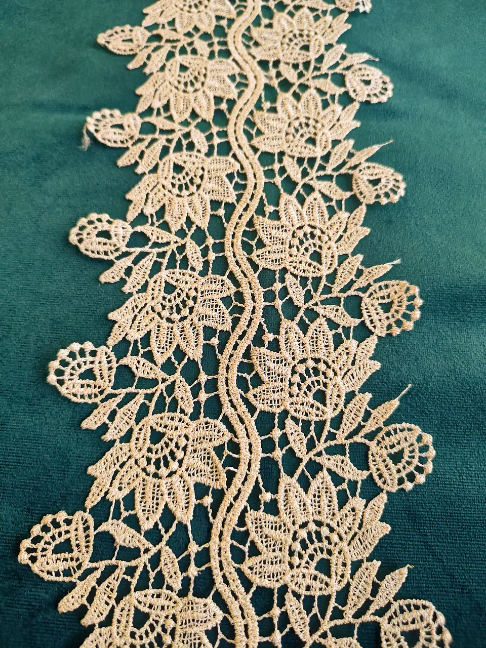 Encaje Macramé Magnolia Beige 1