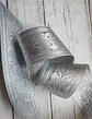 Cinta Jacquard Plateada por metro - Miniatura 1