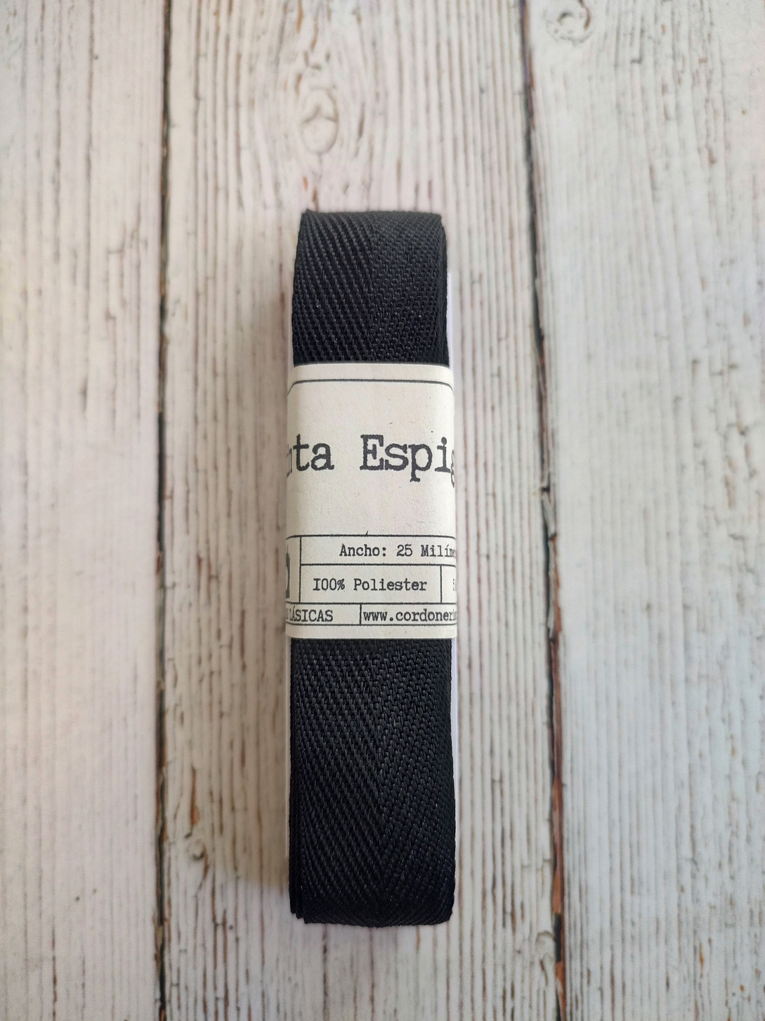Cinta Espiga 25mm 5mts 6
