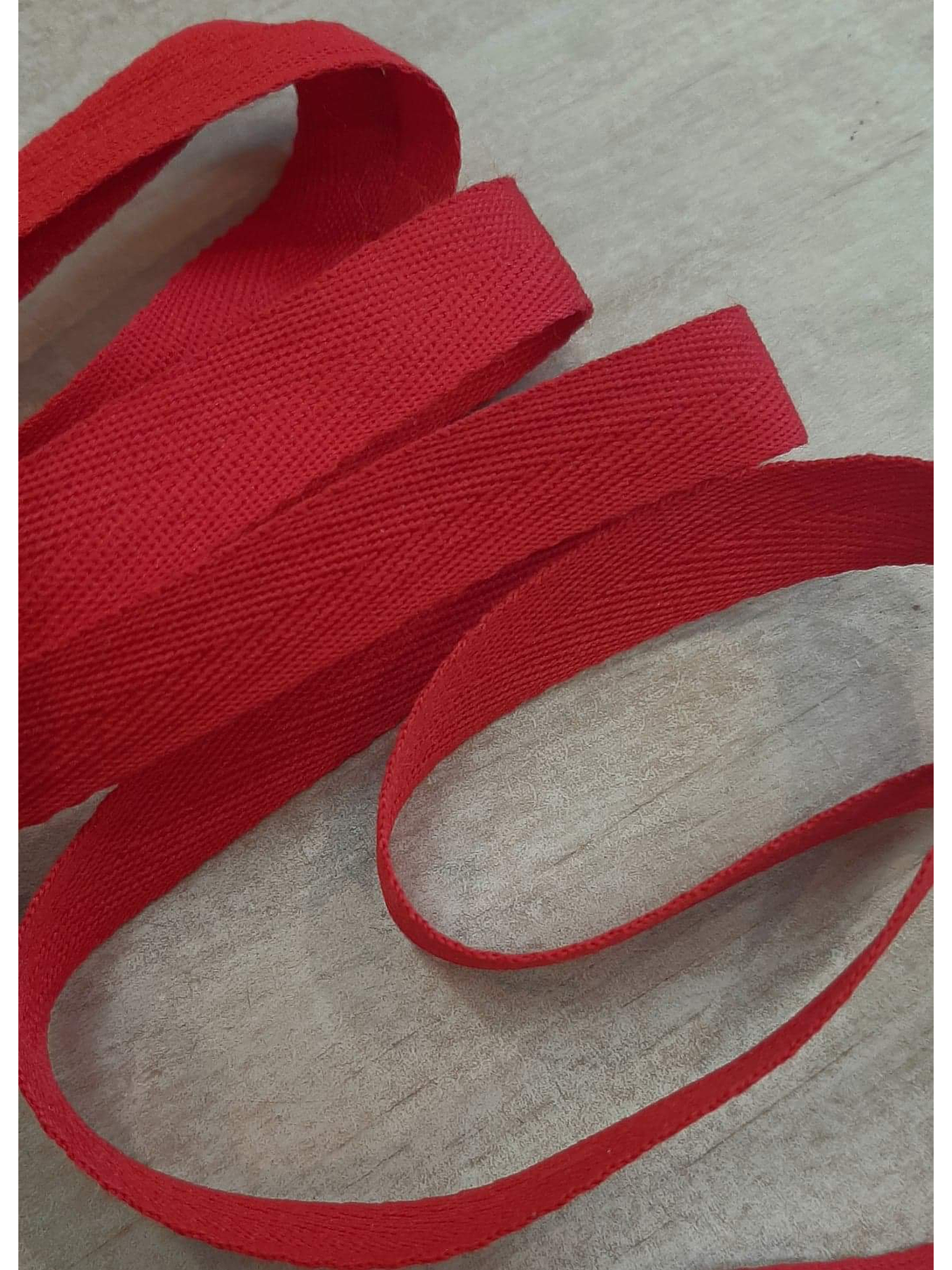 Cinta espiga poliéster 15mm 5mts 1