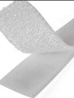 Velcro 20mm Blanco 2mts