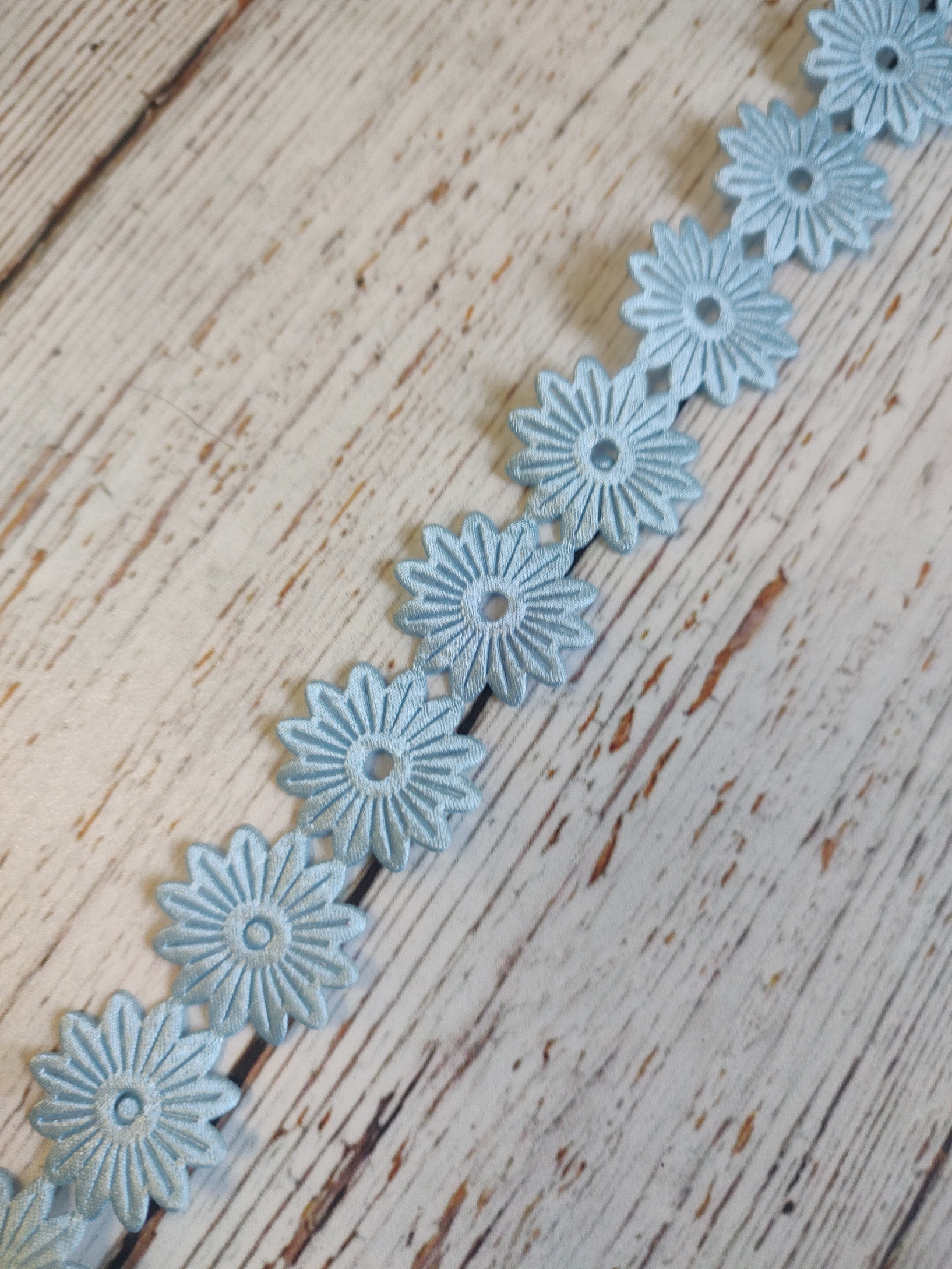 Cinta flores troqueladas 3mts 23