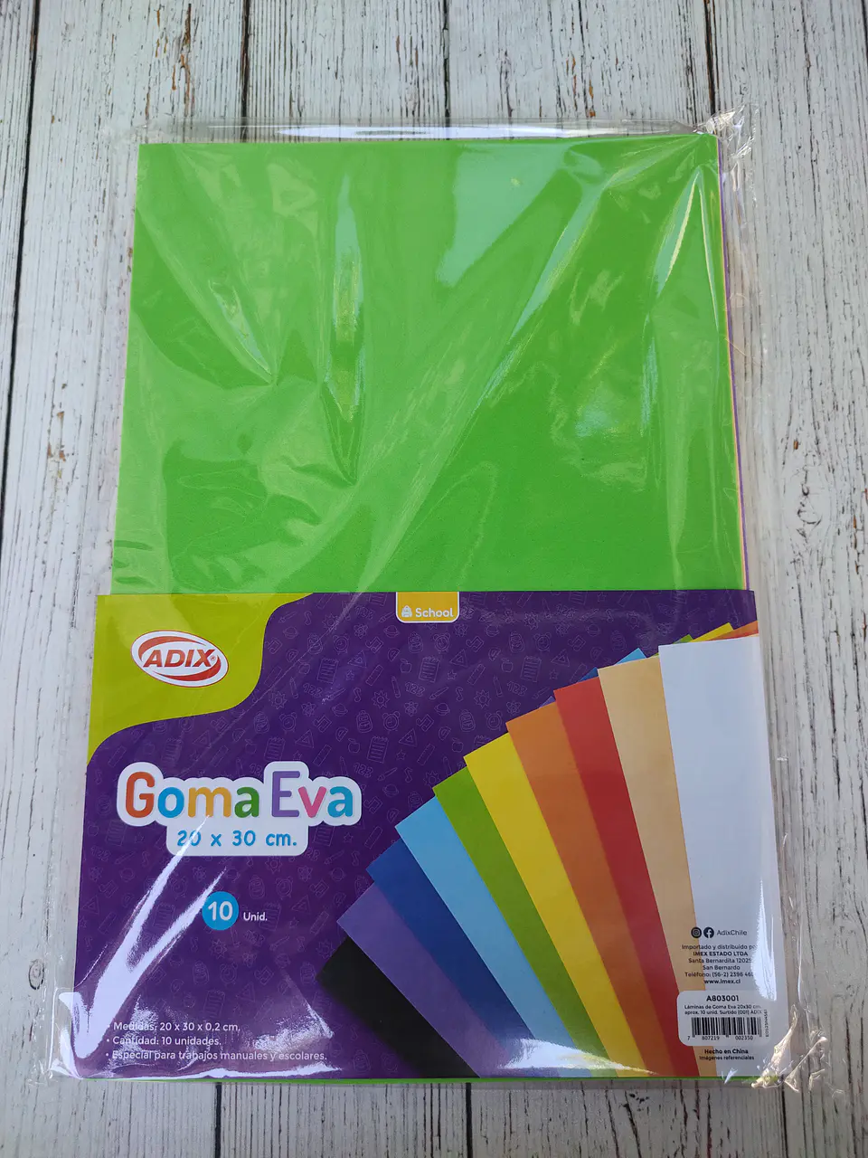 Set Goma Eva 1
