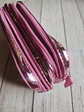 Estuche Rosado metalizado doble cierre - Miniatura 1