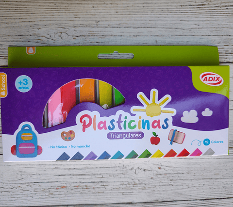 Plasticina 12 colores
